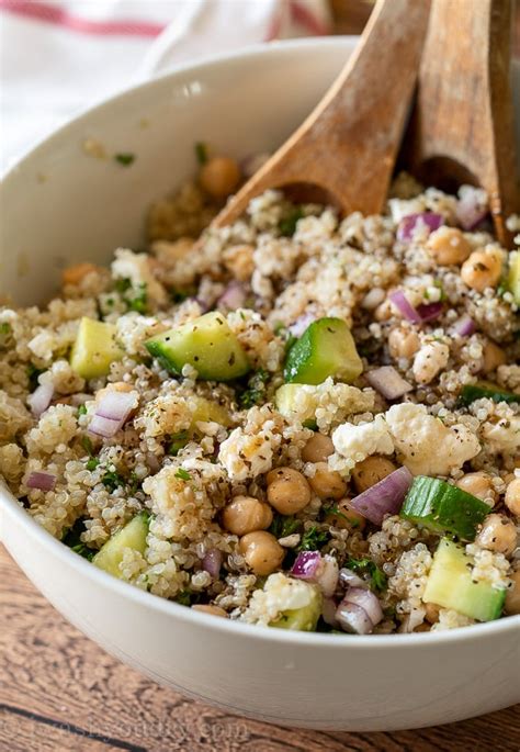 Chickpea Quinoa Salad Recipe I Wash You Dry