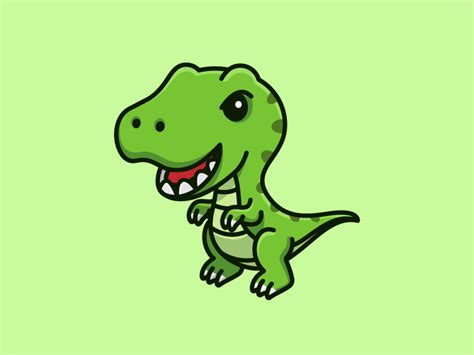 Veterinarian T Rex Drawing Cute Dinosaur Cartoon T Rex