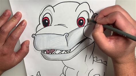 Drawing Chomper Land Before Time Youtube