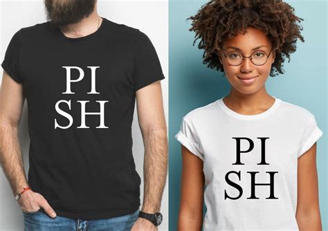 Pish T Shirt Scottish Slang Saying Slogan Tshirt Scotland Yes Sir I Can Boogie Ebay