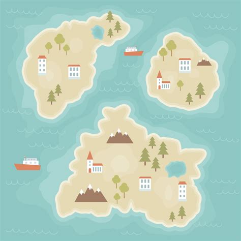 How To Create A Cartoon Map Illustration In Adobe Illustrator Envato