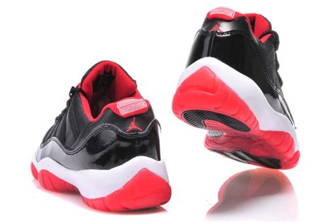 The air jordan 11 bred 2001 retro release date december 22 2001 $125 black, varsity red, white. Nike Air Jordan 11 XI Bred Low Retro True Red Black Men ...