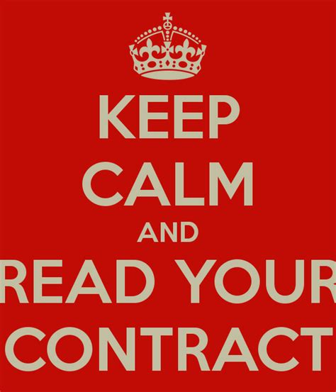 Read The Contract Rolf Goffman Martin Lang Llp