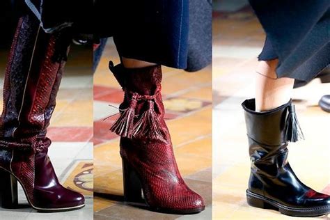 Тенденции и тренды женской обуви осень зима 2018 2019 модные туфли сапоги ботинки фото