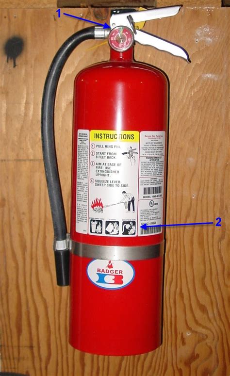 Next will be the key steps on how to accurately inspect the extinguisher to identify and annotate defects. "Inspecting Portable Fire Extinguishers" online video ...