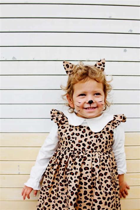 Diy Leopard Costume And Easy Homemade Cat Ears See Kate Sew