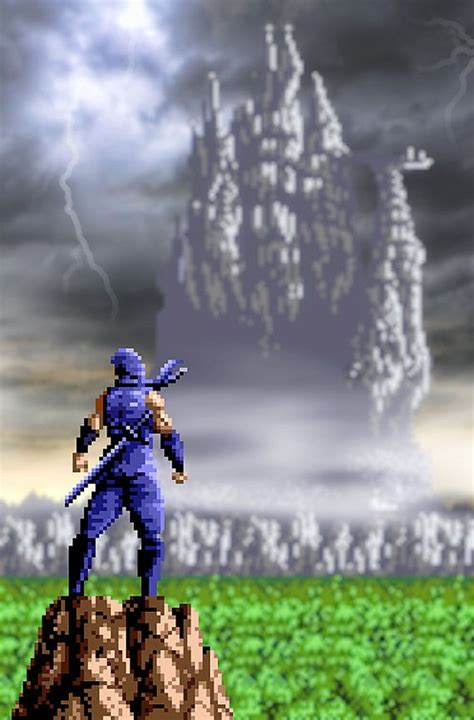 Poster Of Jaquios Temple From Ninja Gaiden Vintage Video Games Retro