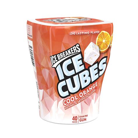 Купить Жвачки Ice Cubes Cool Orange 40шт подарки Sweet Flavor 877709901