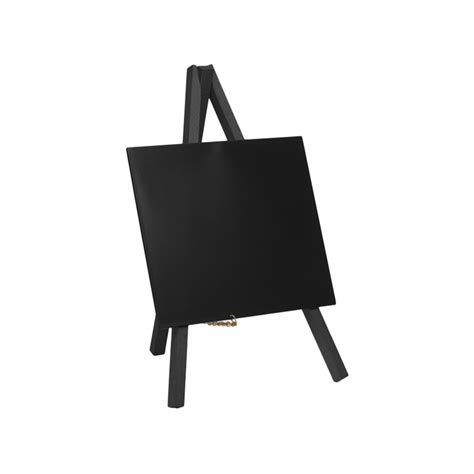 Securit Mini Chalkboard Easel 24 X 115cm Black Pack 3 Cooksmill