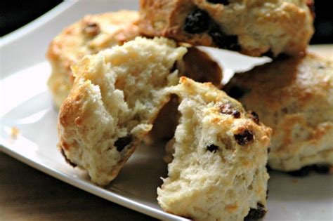 Scones met rozijnen