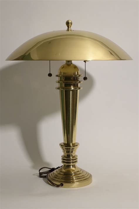 Sold Brass Table Lamp 9567 Rubbish Interiors Inc