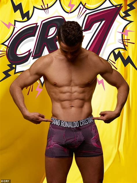 Cristiano Ronaldo Displays His Muscular Physique In New Underwear Campaign Daily Mail Online