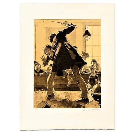 Sold Price Norman Rockwell Spanking Artist Proof Special Sale