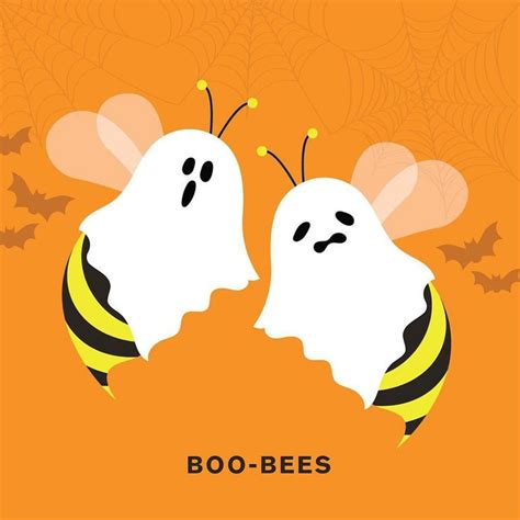 boo bees cute puns halloween puns visual puns