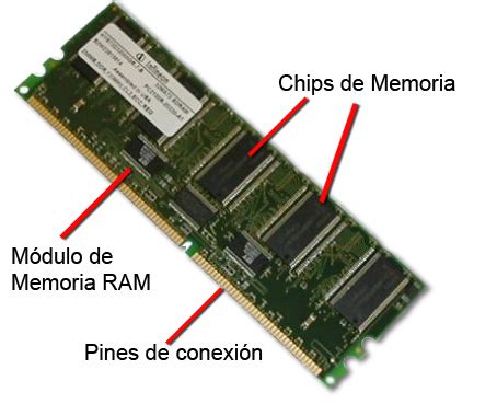 Memoria Ram Tipos Caracter Sticas Y Usos Partes De Una Memoria Ram