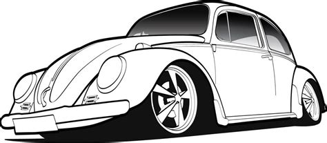 Pin By Fer Cruz On Dibujos De Coches Vw Art Volkswagen Art Cars