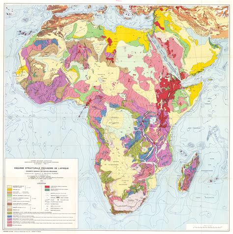 صور خرائط افريقيا خريطة جيولوجية طبوغرافية هيدرولوجية السياسية السكان الاقتصادية الطرق