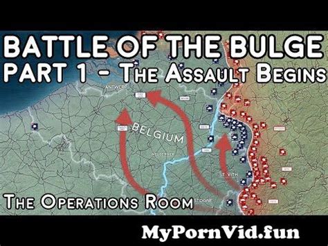 Battle Of The Bulge Animated Part The Assault Begins From Battle