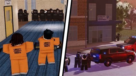 Criminals Take Over The Police Station Liberty County Roleplay