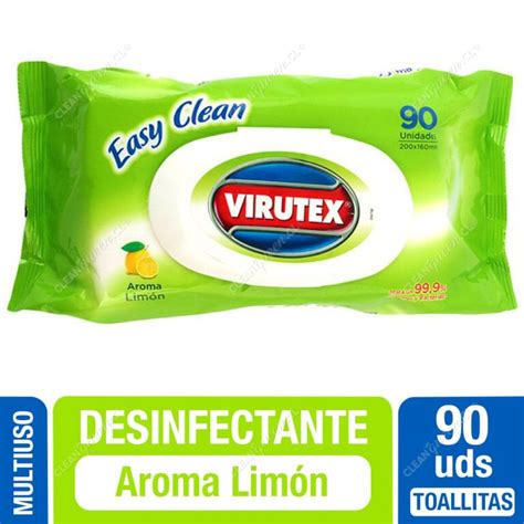 Toallitas Desinfectantes Multiuso Virutex Aroma Lim N Unid Clean