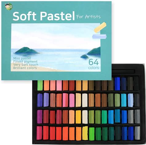Hashi Non Toxic Soft Pastels Set For Professional Square Chalk Pastel