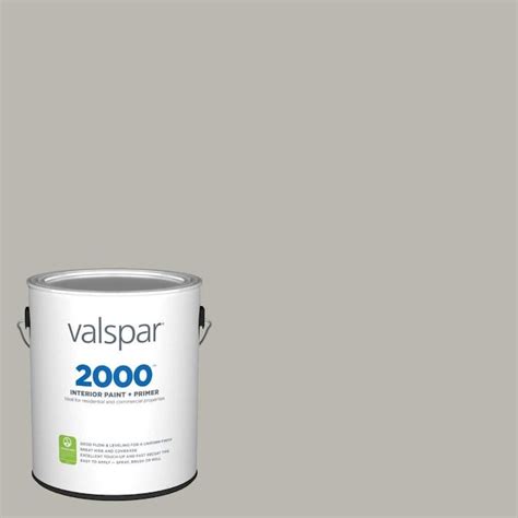 Valspar 2000 Eggshell Soulful Grey 6004 1b Interior Paint 1 Gallon In