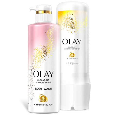 Olay Cleansing And Nourishing Body Wash 179 Fl Oz And Conditioner