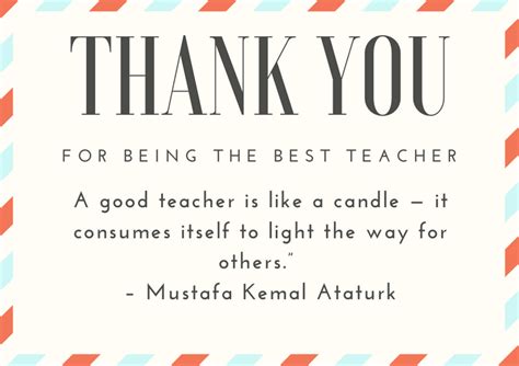 Best Thank You Quotes For Teachers Tumblr Planet Detective
