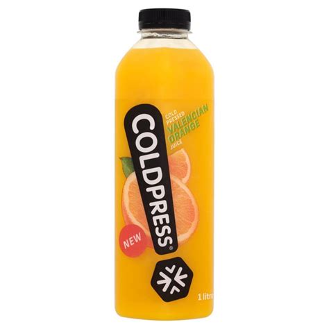 Coldpress Valencian Orange Juice Cold Pressed 1l From Ocado