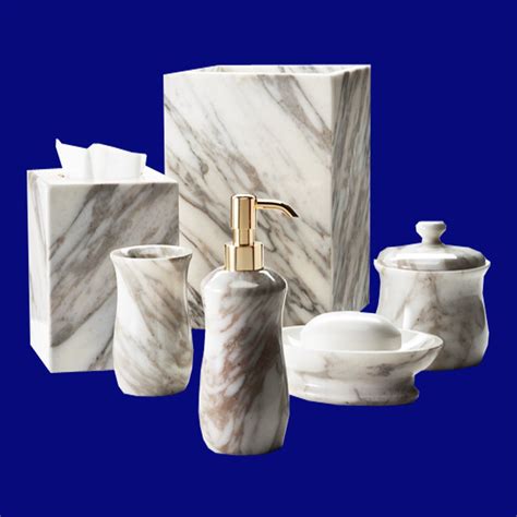 High Quality White Decorative Marble Bathroom Set Packaging Type