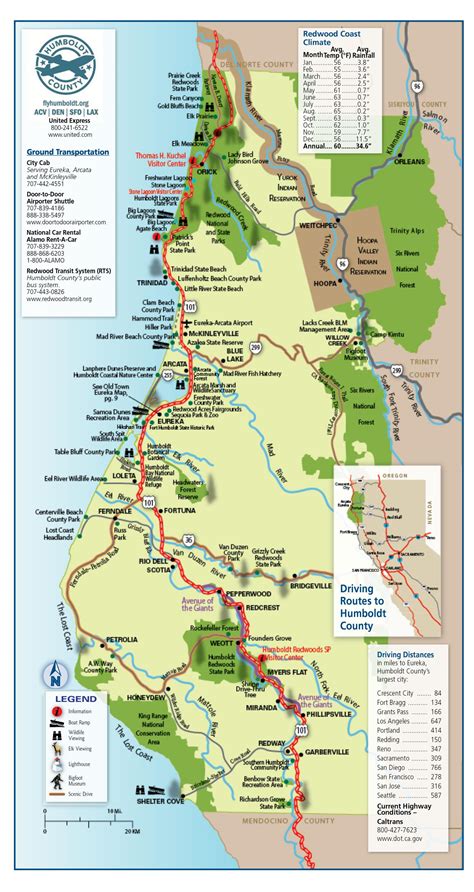 Map Of Humboldt County Film Humboldt Del Norte