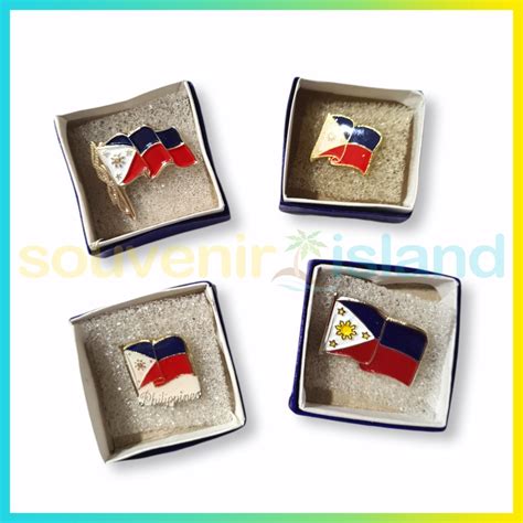 Laminated Philippine Lapel Flag Pin Shopee Philippines