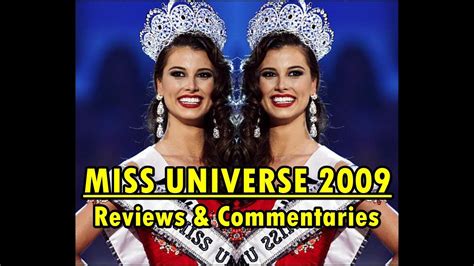 Miss Universe 2009 Reviews And Commentaries Youtube