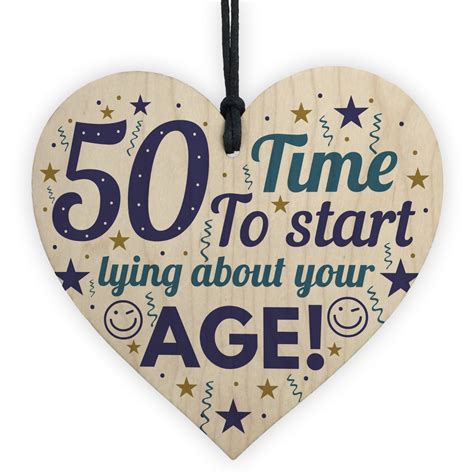 A 50th birthday gift feels like it should be monumental. FUNNY Birthday Gift For Him 50th Birthday Gift For Her 50 ...