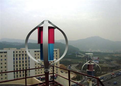 Roof Mounted Maglev Vertical Axis Wind Turbine Magnetic Levitation
