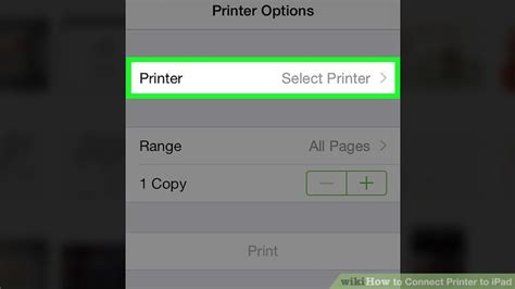 How To Connect Printer To Ipad 15 Steps With Pictures Wikihow