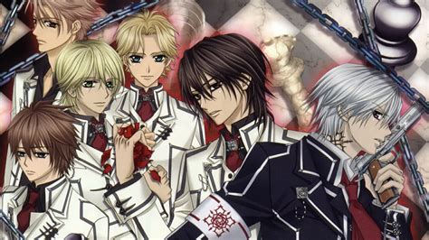 Fond Décran Vampire Knightdessin Animéanimecheveux Noirsoeuvre De