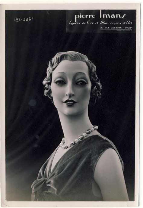Pin On Mannequins Femmes Pierre Imans 1928 à 1935