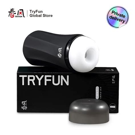 Tryfun Male Masturbator Soft Pussy Sex Toys Endurance Exercise Sex