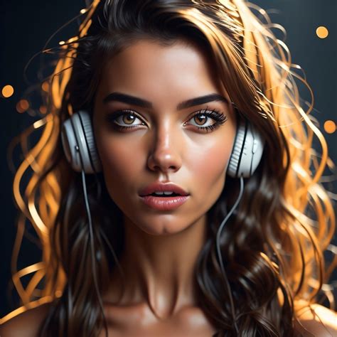 Ai Generated Woman Headphones Free Image On Pixabay