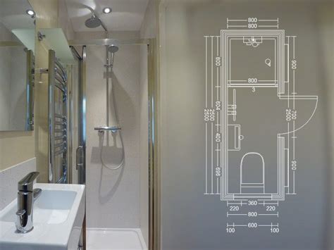 Removing the bath and building a large shower 15. Image result for en suite shower room 1m | Planos de baños