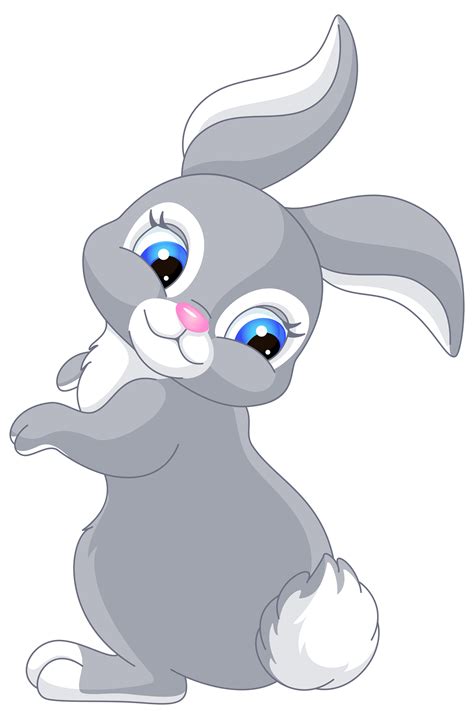 Easter Bunny Rabbit Cartoon Clip Art Cute Bunny Cartoon Png Clip Art