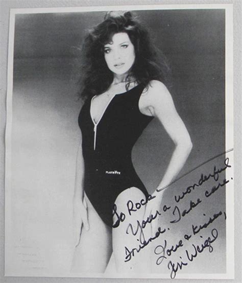 Rare April 1986 Playmate Teri Weigel 9 X 7 12 Autographed Promo