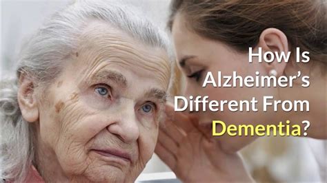 Alzheimers Vs Dementia Youtube