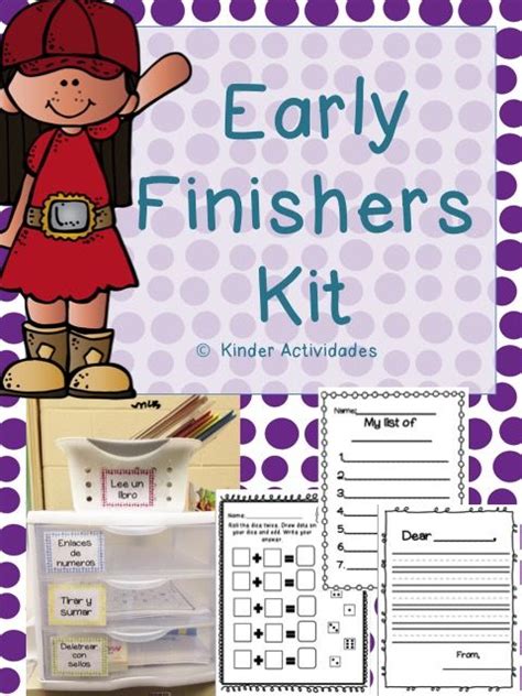 Early Finishers Keep Students Busy Teacher Lesson Plans Ela