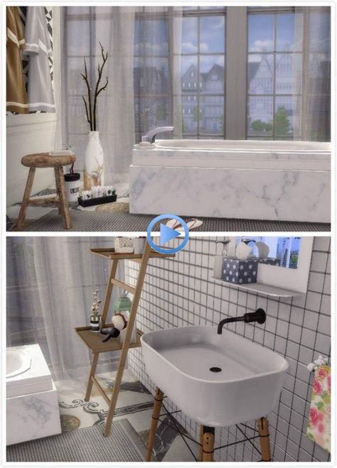Vivian Sims Set De Baño Eames • Descargas De Sims 4