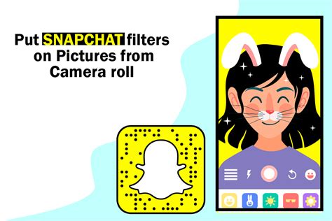 cómo poner filtros de snapchat en imágenes de camera roll