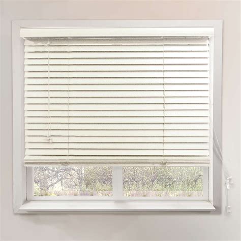 Chicology Faux Wood Blinds Window Horizontal 2 Inch