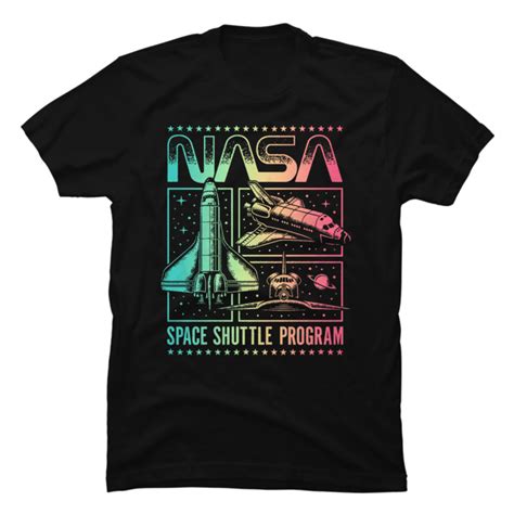 Nasa Rainbow Space Shuttle Program Nasa T Nasa Tshirt Nasa Png
