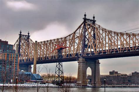 The 59th St Bridge By Joann Vitali